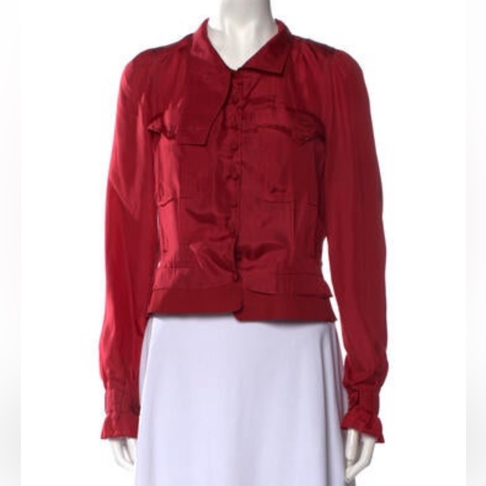 Yves Saint Laurent silk top